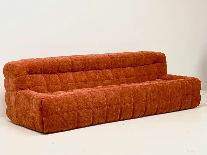 Ligne Roset 写意空间 | Kashima 华夫格沙发：以柔软之形，诠释现代生活的优雅栖居