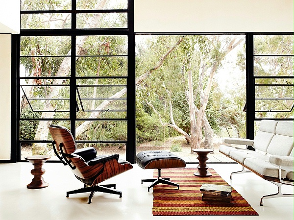 伊姆斯躺椅 eames lounge chair