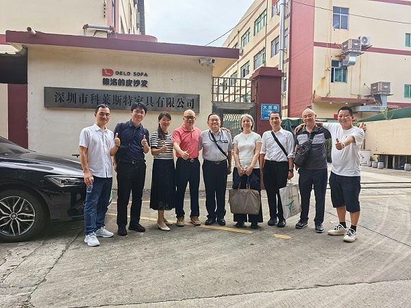 中古家具工厂 德洛的皮沙发