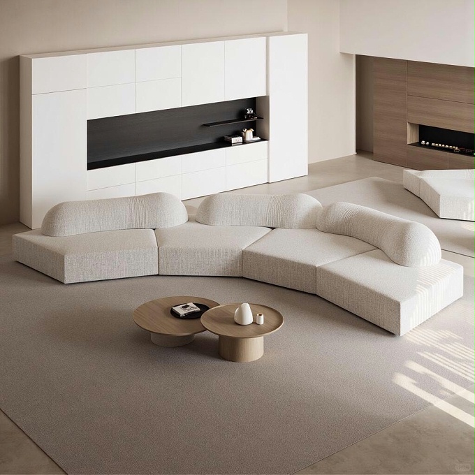 超绝大平层设计沙发——岩石沙发