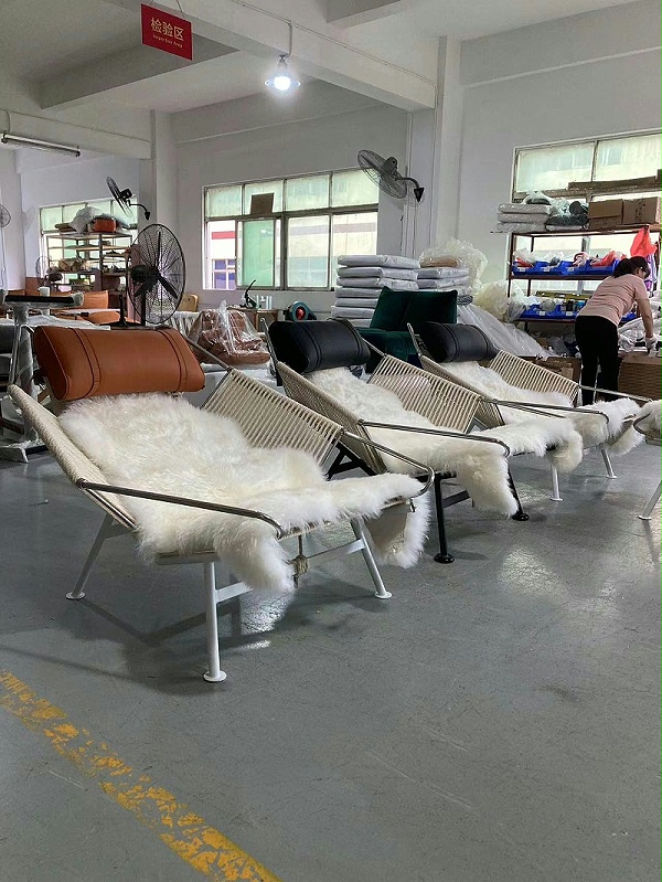 旗绳躺椅pp225 进口家具平替