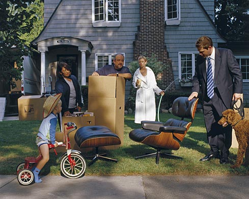 伊姆斯躺椅 进口家具替代