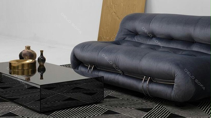 哥佐利 简约风格客厅沙发中古布艺沙发（Gozzdi Sofa）