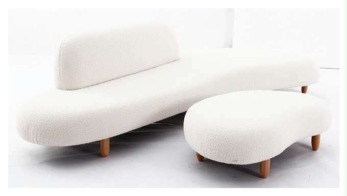 安格尔 现代简约休闲客厅创意布艺沙发（Ingres Sofa）